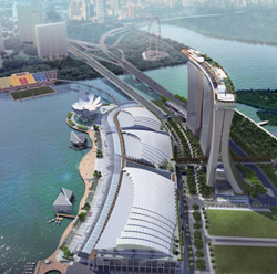 ������������ �������� ���� Marina Bay Sands