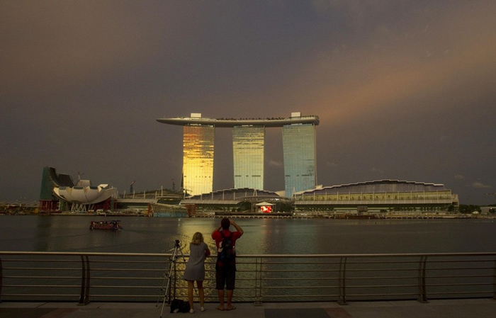������������ ��������� ���� Marina Bay Sands