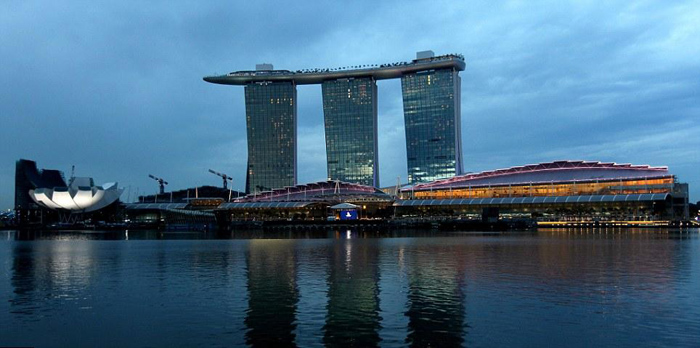 ������������ ��������� ���� Marina Bay Sands