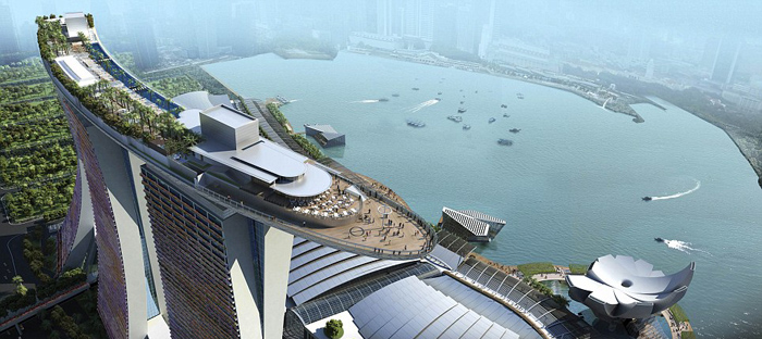 ������������ ��������� ���� Marina Bay Sands